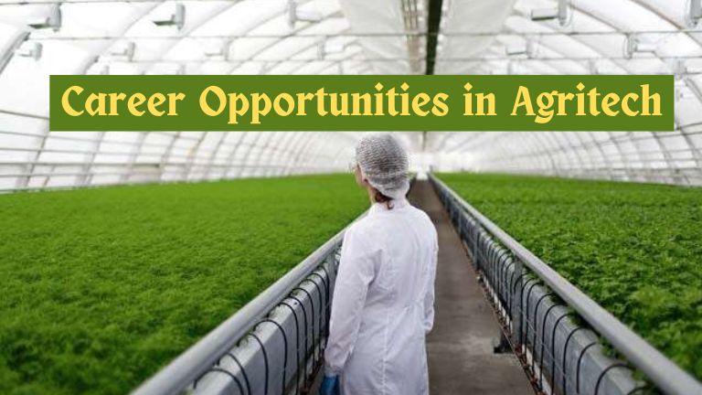 career opportunities in Agritech